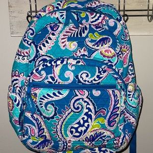 Vera Bradley Backpack and matching Lunch tote.